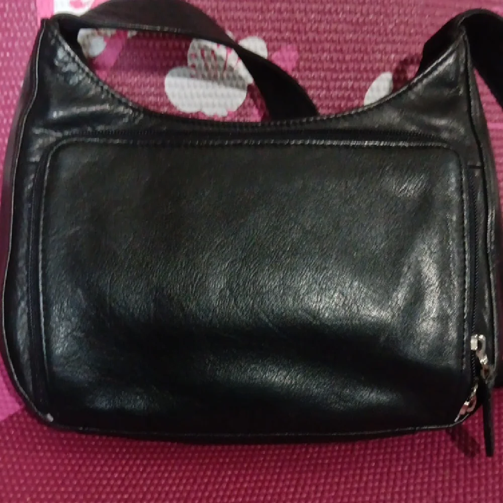 Fossil Black Leather Shoulder Bag - Picture 3 of 9